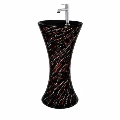Pedestal Ceramic Wash Basin